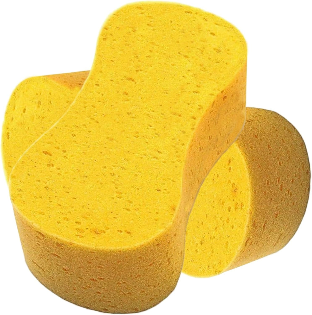 2-Pack Jumbo Car Wash Sponges – Scratch-Free High Density Cleaning Sponges for Car Exterior, Wheels, Glass & Bodywork